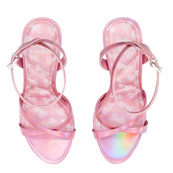 Barbie x Aldo Heels, Barbie Strappy Heeled Sandals - Picture 12 of 16